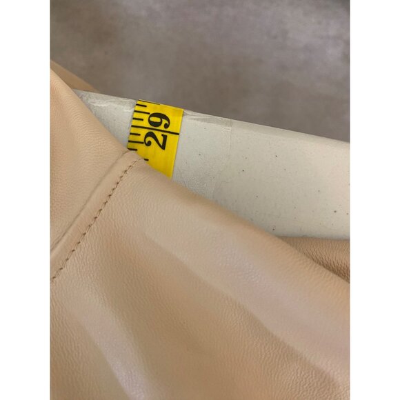 Levis XXLBeige Faux Leather Overshirt Jacket 100% Polyester Polyurethane Coated - Picture 9 of 11